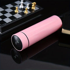 Vacuum Flask LED Temp Display Stainless Steel Tumbler Leakproof Insulated Cup