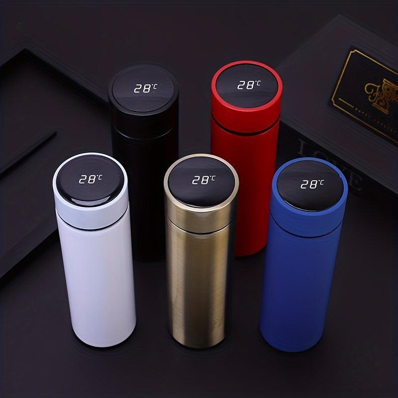 Vacuum Flask LED Temp Display Stainless Steel Tumbler Leakproof Insulated Cup