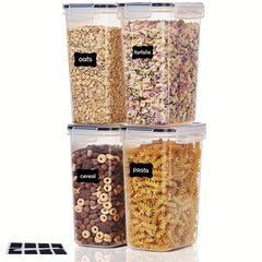 4pcs BPA Airtight Food Storage Container - 2.0L Capacity