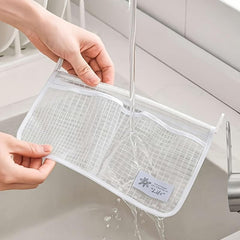 Kitchen Storage Mesh Bag for Refrigerator Door Organization