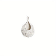 Jute Eco Teardrop Hanging Basket - Bohemian Handwoven