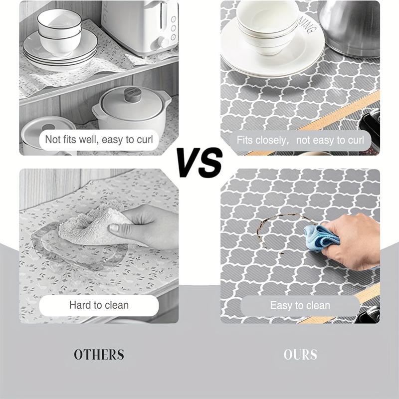 Waterproof Shelf Liner for Kitchen Drawer Cabinet