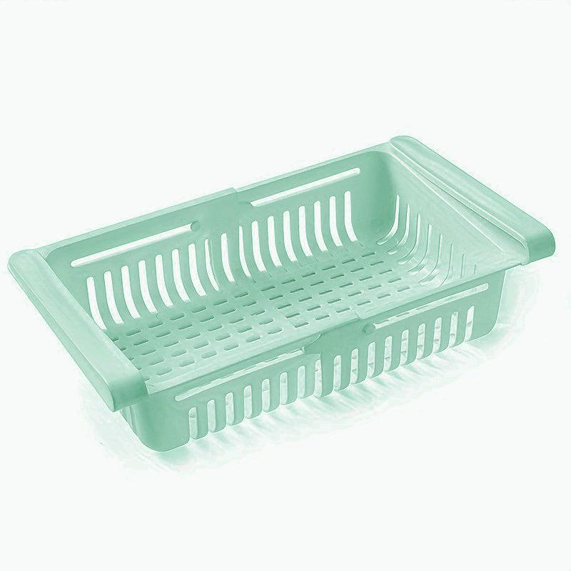 Refrigerator Hanging Storage Basket Layered Shelves Pull-out Egg Rack Kitchen