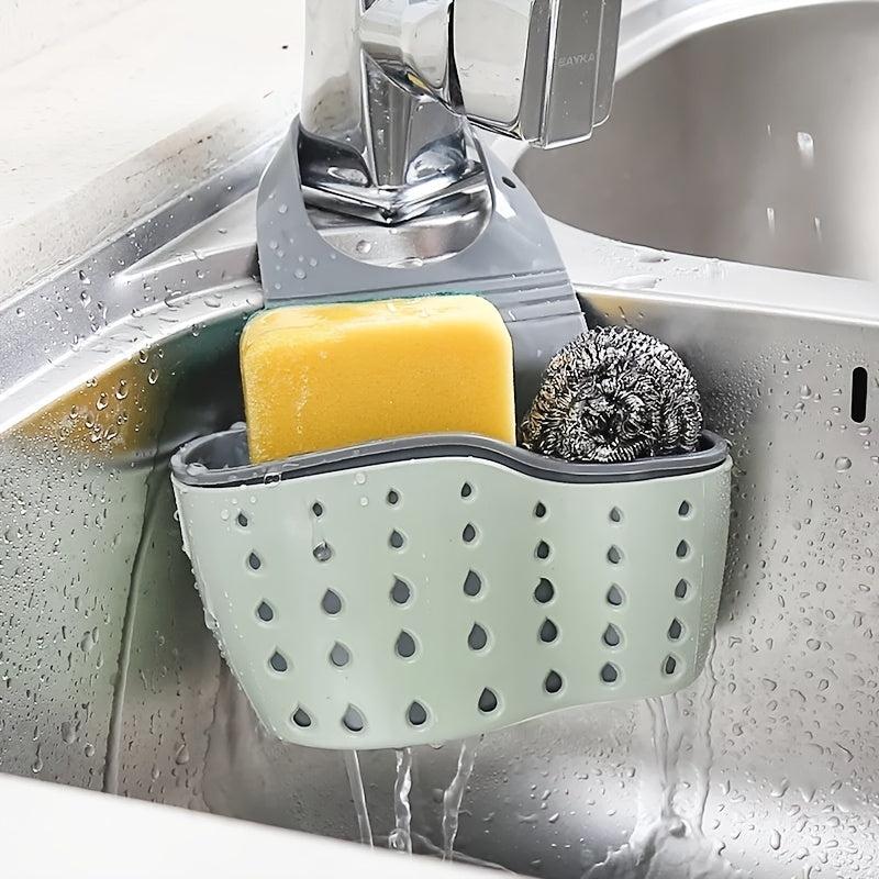Double layer Sink Hanging Bag Kitchen Rack Faucet Sponge Holder