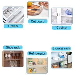 Non-Slip Washable Shelf Liner for Kitchen Cabinet Shelves Refrigerator Storage