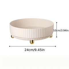 360 Rotatable Spice Rack Multifunctional Lazy Susan for Storage
