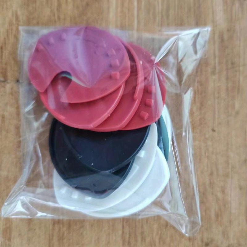 12pcs Colorful Manual Can Opener With Plastic Shields For Pop Beer Soda