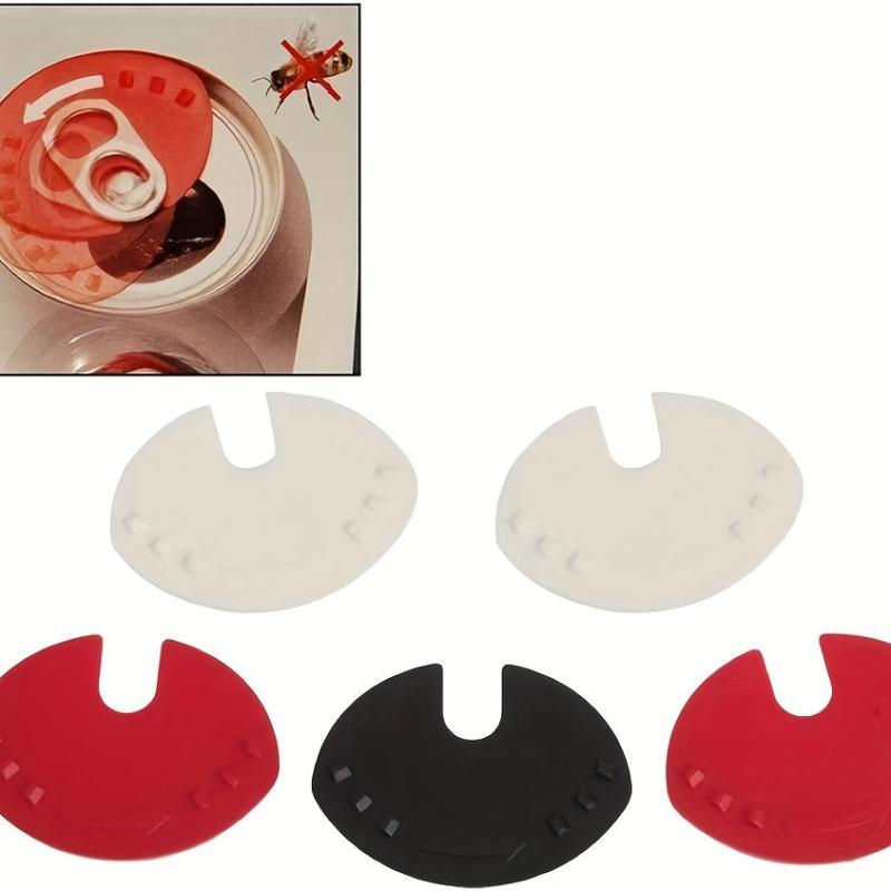 12pcs Colorful Manual Can Opener With Plastic Shields For Pop Beer Soda