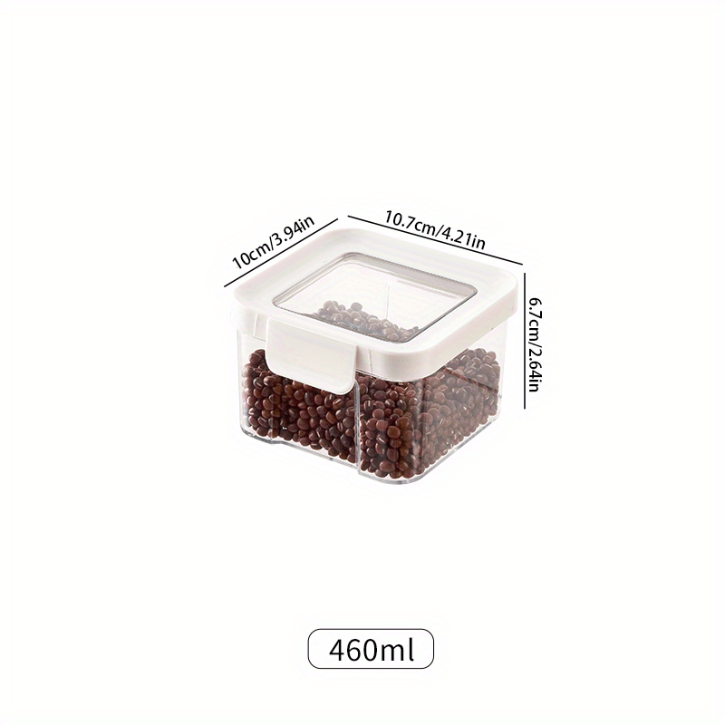 Stackable Airtight Food Storage Jars for Grains Tea Rice