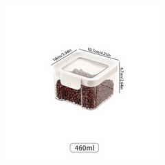 Stackable Airtight Food Storage Jars for Grains Tea Rice