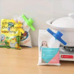 8pcs Food Sealing Clips Nozzle Milk Powder Kitchen Flavor Chick Extract Clip