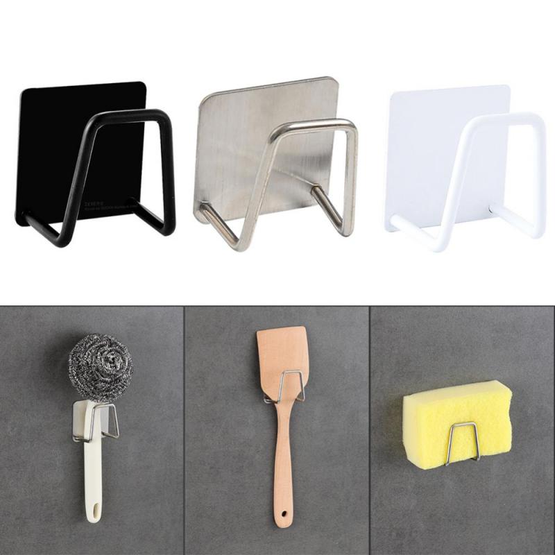 Stainless Steel Sink Drain Basket Sponge Holder