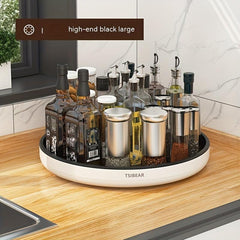 360 Rotating Round Turntable Kitchen Storage Cosmetic Storage Tray