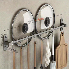 Hanging Pot Rack Hanger Stainless Steel Pot And Pan Hanger Wall Mounted