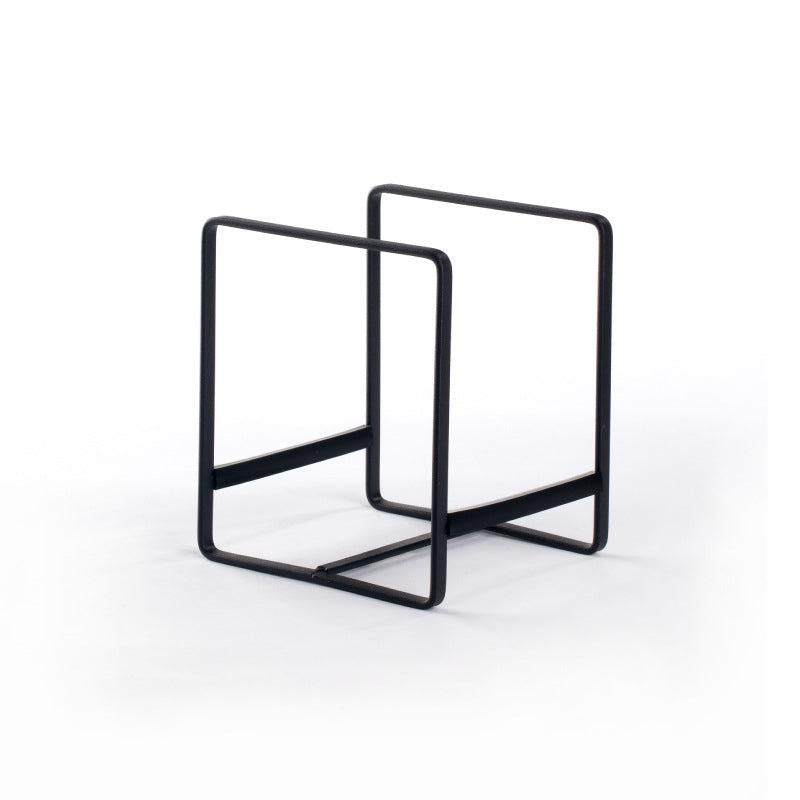 Metal Dish Rack Plate Organizer for Cabinets and Countertops