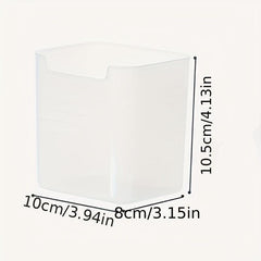 Refrigerator Side Door Storage Box - Kitchen Organizer with Crisper
