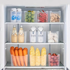 Refrigerator Side Door Storage Box - Kitchen Organizer with Crisper