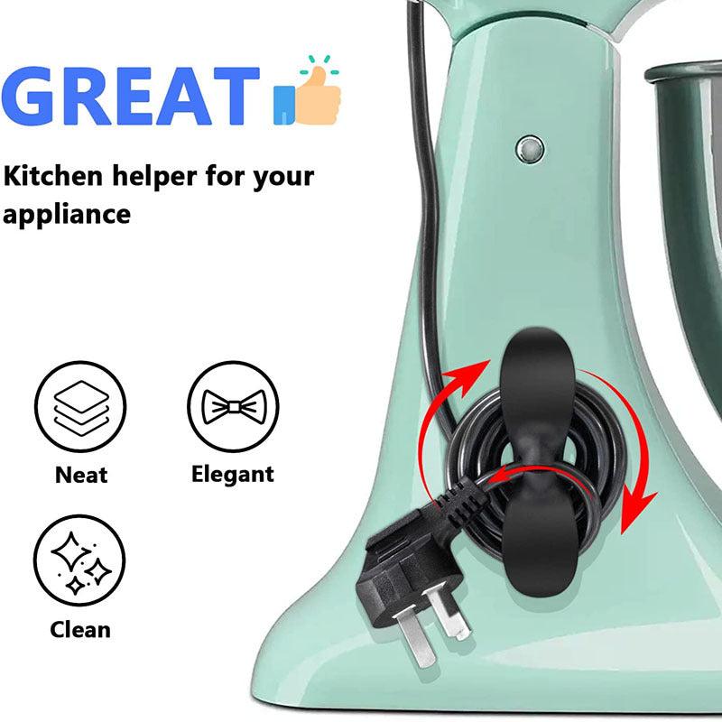 4Pcs Cord Winder Organizers for Kitchen Wire Wrapping Clip Holder