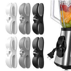 4Pcs Cord Winder Organizers for Kitchen Wire Wrapping Clip Holder