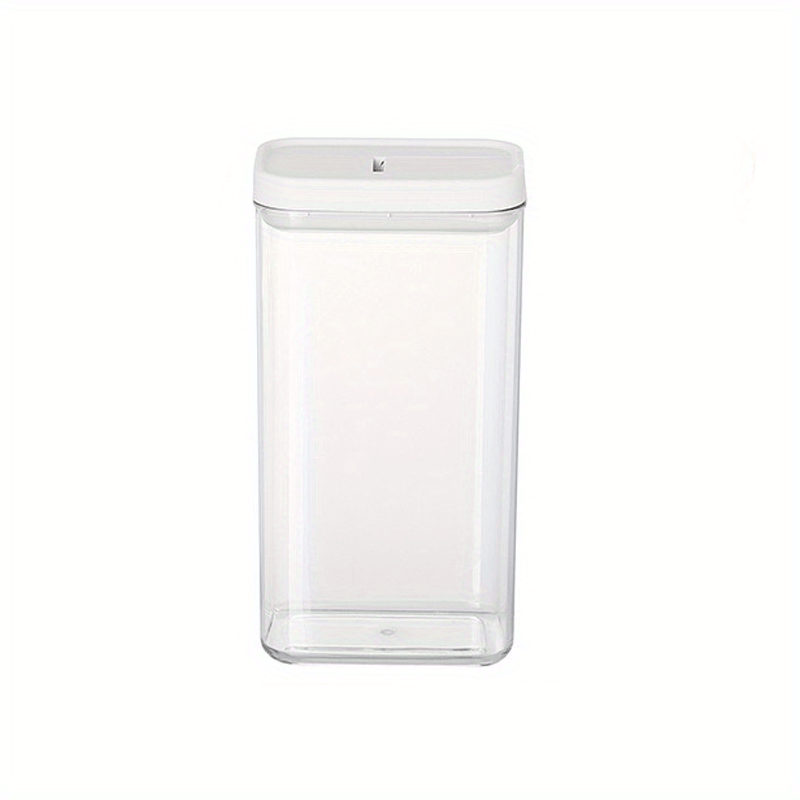 1pc Stackable Airtight Food Storage Jars for Grains Tea Rice Flour Sugar Candy