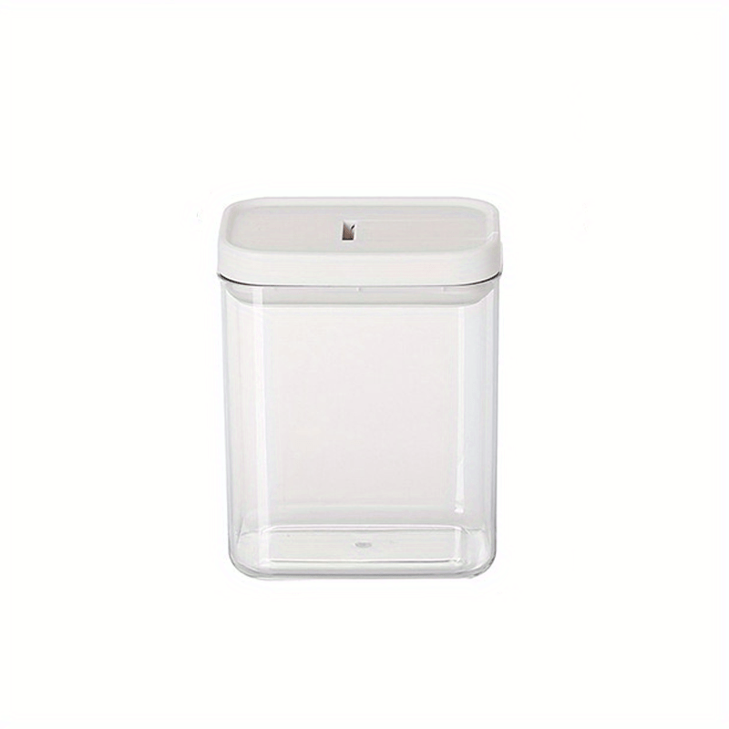 1pc Stackable Airtight Food Storage Jars for Grains Tea Rice Flour Sugar Candy