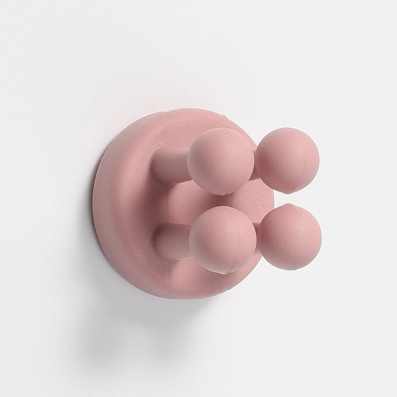 Silicone Shower Holders Self Adhesive Hook for Small Items