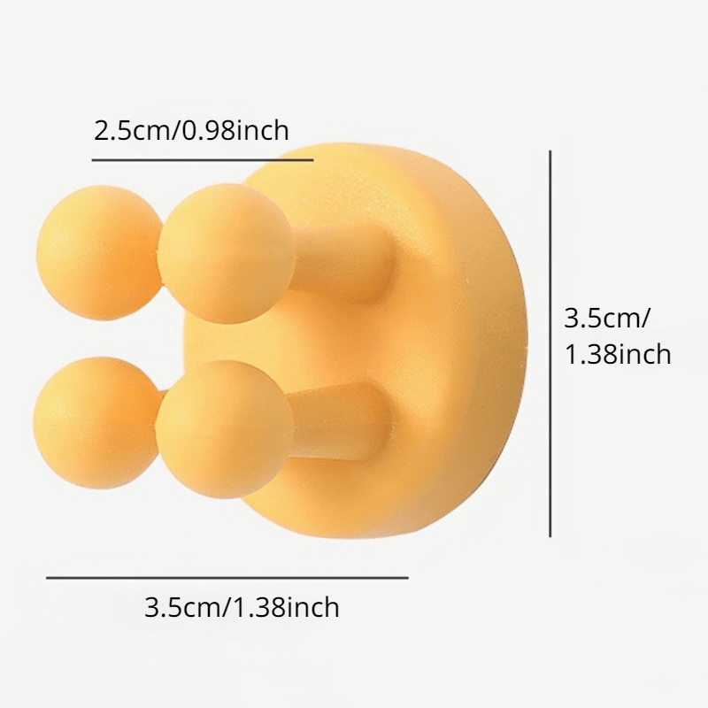 Silicone Shower Holders Self Adhesive Hook for Small Items