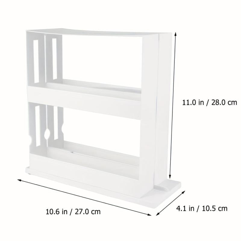 Spice Rack Pantry Cabinet Storage Organiser Shelf Jars Can Holder