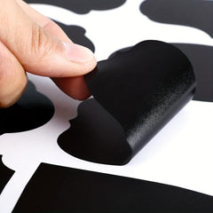 120 Chalkboard Label Stickers + 1 Marker - Reusable & Waterproof