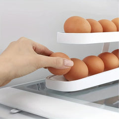 Automatic Egg Rack Holder Storage Box Organizer Dispenser
