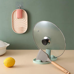 Kitchen Gadget Pot Lid Spoon Holder and Rest for Stove Top