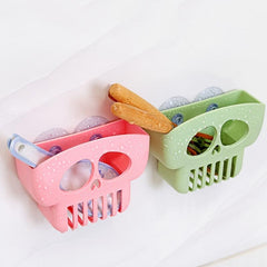 Sponge Rack with Suction Cups for Organized Kitchen Sink