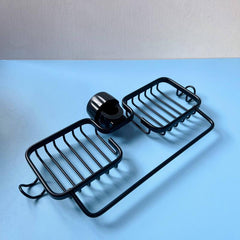 Purpose Faucet Sponge Holder with Hook Kitchen and Bathroom Organizer