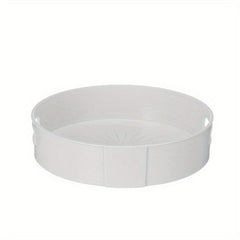 Large Capacity Rotatable Storage Tray With Handle Lazy Susan
