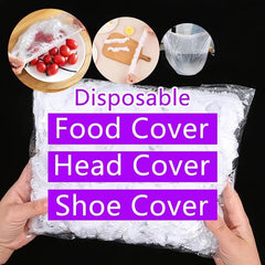 Disposable Food Cover 94 72 Elastic Plastic Wrap 100/300/600pcs