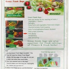 20pcs Vegetable Storage Bags - Freshness Produce Saver Bags