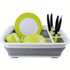 Silicone Dish Drainer Foldable Dish Rack Portable Dish Rack Kitchen Accessories