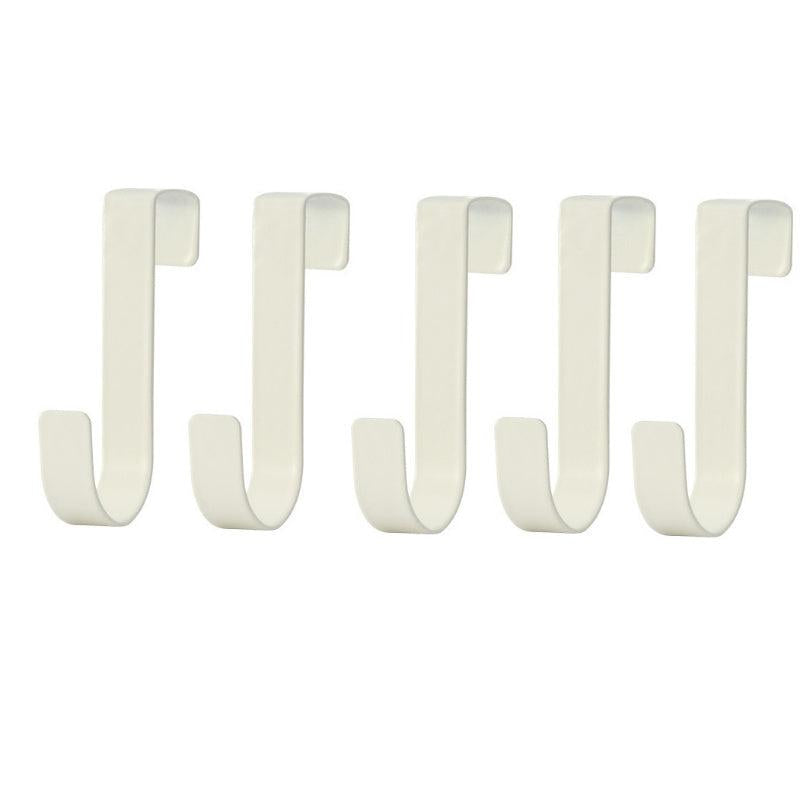 S Shaped Metal Hook Cabinet Door Hanging Rack Utensils Storage Organizer