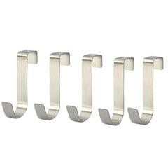 S Shaped Metal Hook Cabinet Door Hanging Rack Utensils Storage Organizer