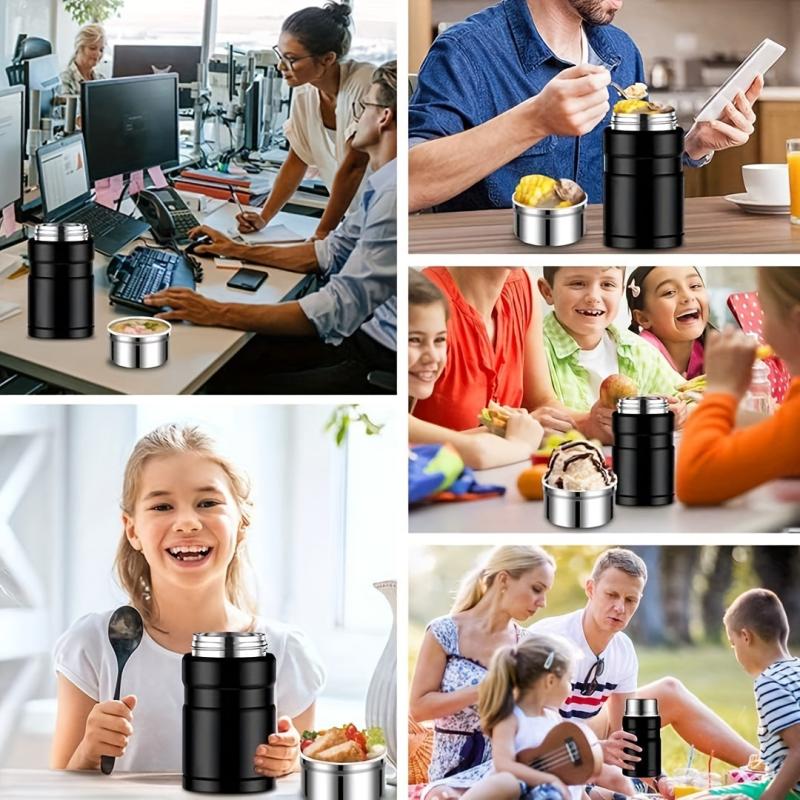 Insulated Food Jar 750ml Stainless Steel Thermal Lunch Container