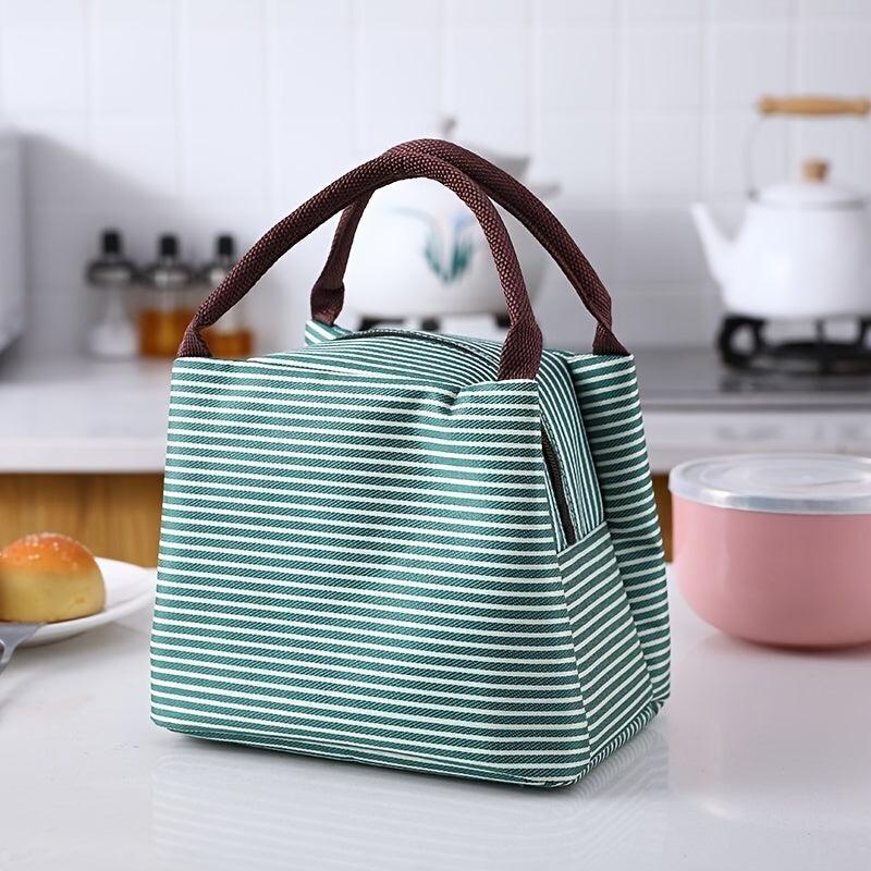 Insulated Reusable Lunch Bag Leak Proof Thermal Soft Office Picnic Travel Zip
