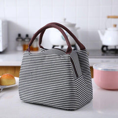 Insulated Reusable Lunch Bag Leak Proof Thermal Soft Office Picnic Travel Zip