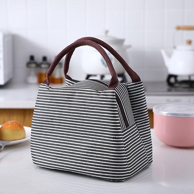 Insulated Reusable Lunch Bag Leak Proof Thermal Soft Office Picnic Travel Zip