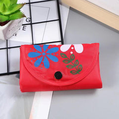 Reusable Grocery Bag Foldable Eco-Friendly Floral Print Shopper Bag