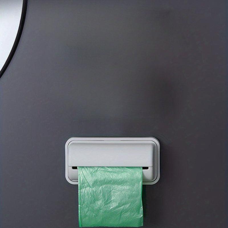 Trash Bags Storage Box Garbage Bag Dispenser Kitchen Bathroom Wall Mount