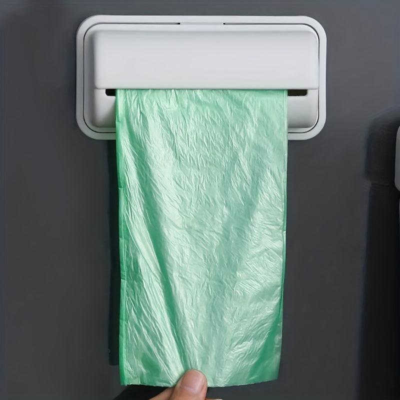 Trash Bags Storage Box Garbage Bag Dispenser Kitchen Bathroom Wall Mount