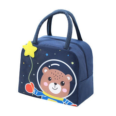 3D Cartoon Lunch Bag Insulation Handbag Storage Bag