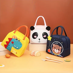 3D Cartoon Lunch Bag Insulation Handbag Storage Bag
