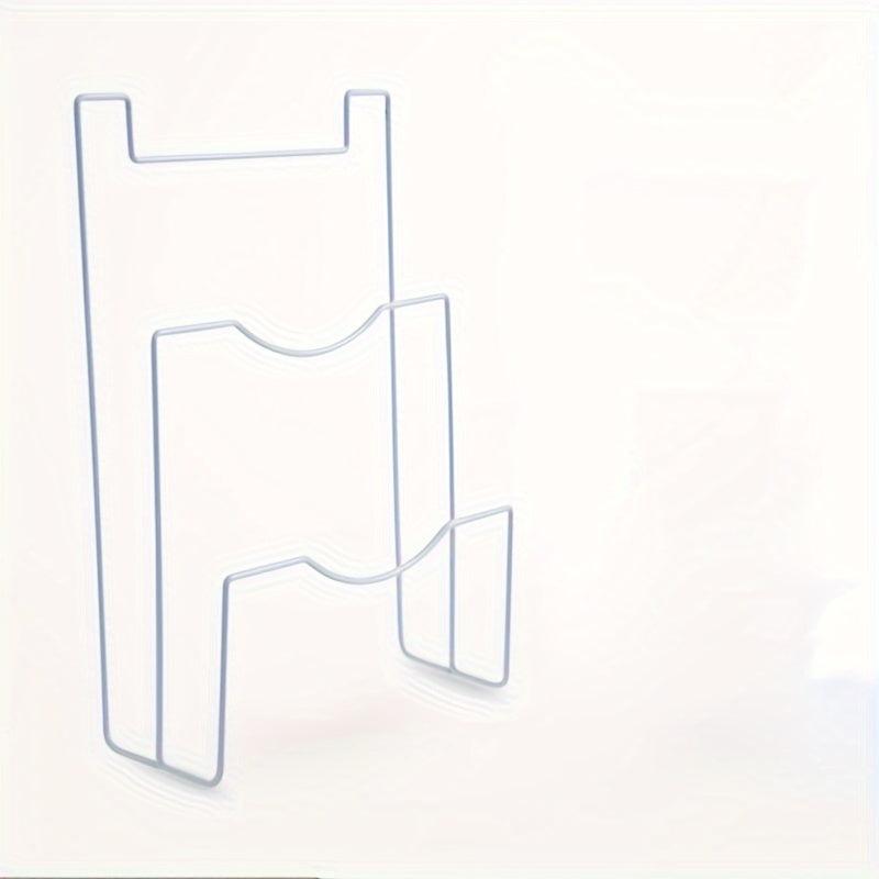 1PC Wall-mounted Pot Lid Holder Cutting Board Storage Rack