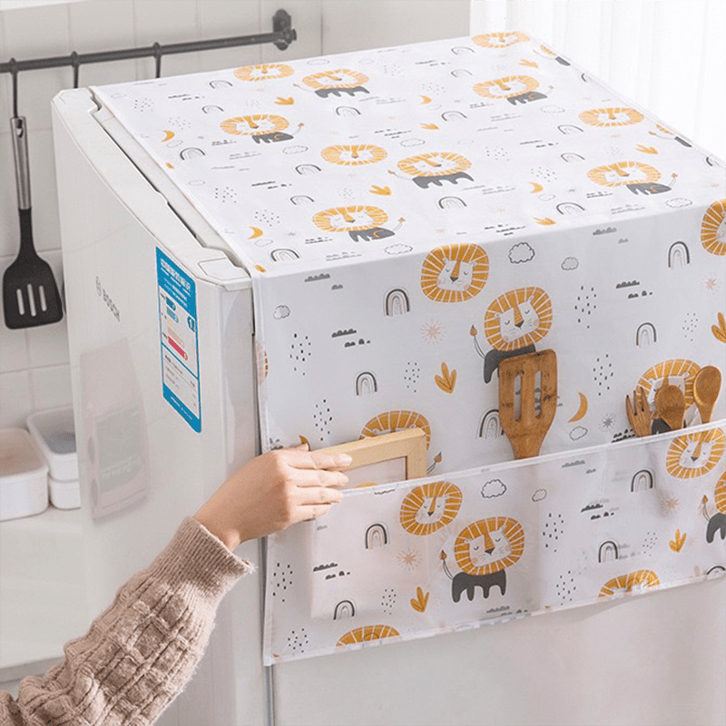 Waterproof Flower Printed Dust Cover for Appliances